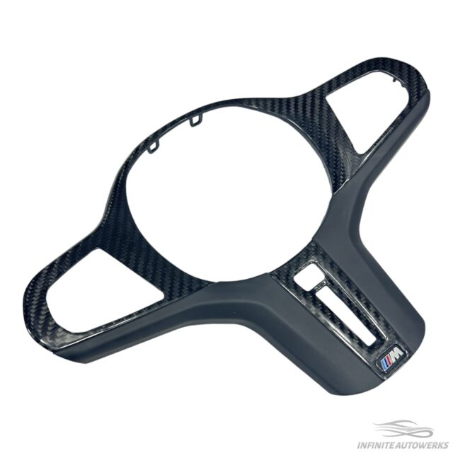 IAW Carbon BMW G2X G4X G8X Carbon Fiber Steering Wheel Trim