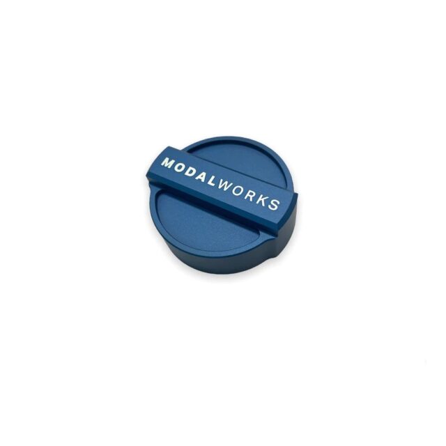 ModalWorks Mercedes Oil Cap Aesthetic Cover (Red/Blue)