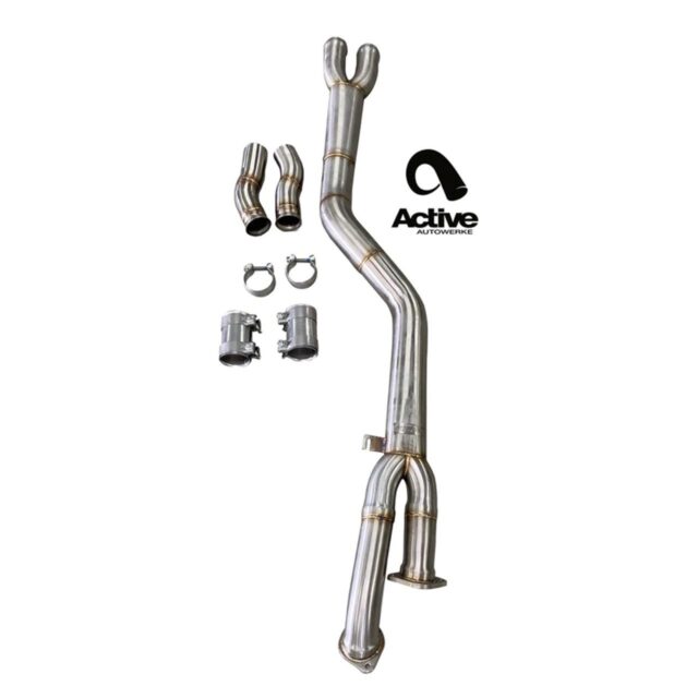 ACTIVE AUTOWERKE G87 M2 Signature single mid-pipe with G-brace