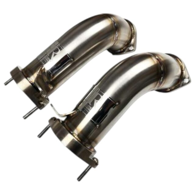 Evolution Racewerks Competition Series Catless Secondary Downpipe S68 Engine 2024+ BMW X5M X6M F95 F96 XM X7 M60 (G Chassis)