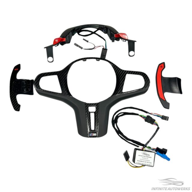 IAW Carbon BMW G01/G02 X3/X4 Carbon Fiber Steering Wheel Kit