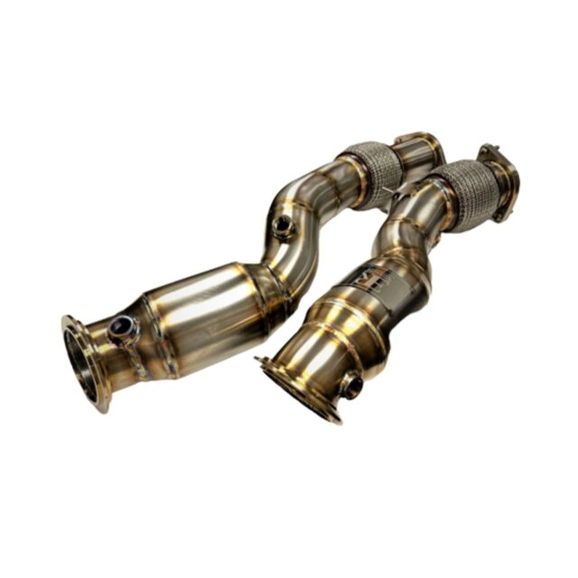 Evolution Racewerks High Flow Catted Downpipes BMW M550ix N63 (G Chassis)