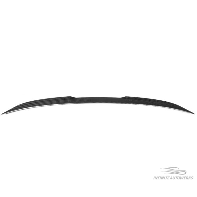 IAW Carbon Carbon Fiber M Style Trunk Spoiler - BMW G82 4 Series M4