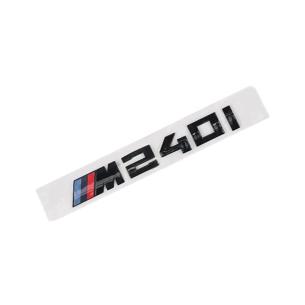 Genuine OEM BMW M240 Rear Badge - Gloss Black