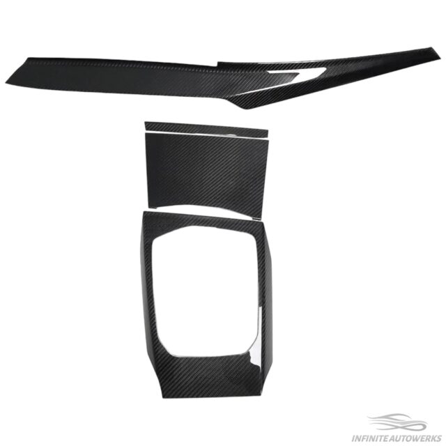 IAW Carbon - BMW LCI G2X G8X Gloss Carbon Fiber Interior Trim Kit (Stick-On)
