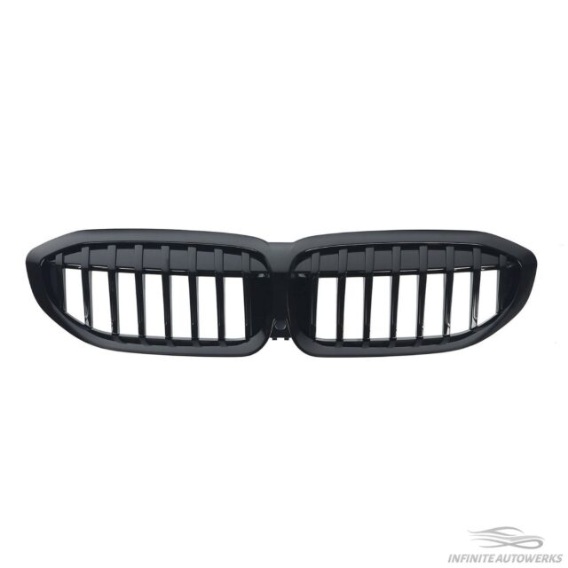 BMW G20 3-Series Pre LCI 330i M340i Single Slat Front Grill - Gloss Black