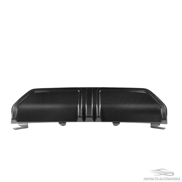 IAW Carbon BMW G20 3-Series LCI M340i Diffuser Insert - Dry Carbon Fiber