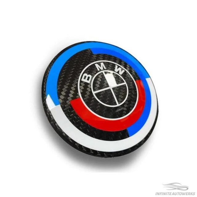 IAW Carbon - BMW 50th Anniversary Roundel Emblem Dry Carbon Fiber