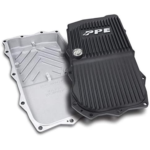 PPE - Heavy-Duty Cast Aluminum Transmission Pan ZF8 8HP70/8HP77 Transmission (Raw/Black)