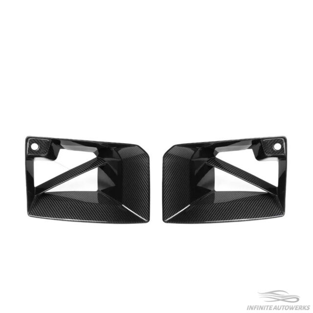 IAW Carbon BMW G87 M2 Front Lower Air Ducts - Dry Carbon Fiber