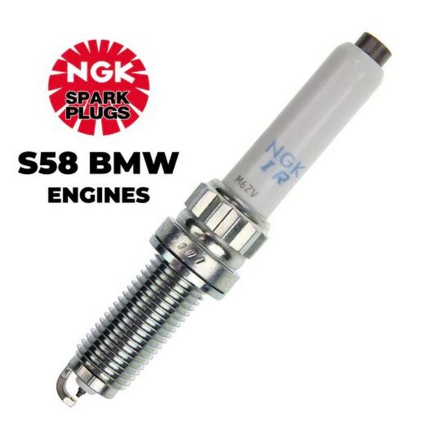 NGK Laser Iridium Spark Plug for BMW S58 (SILZKGR8C8S ) (96206)