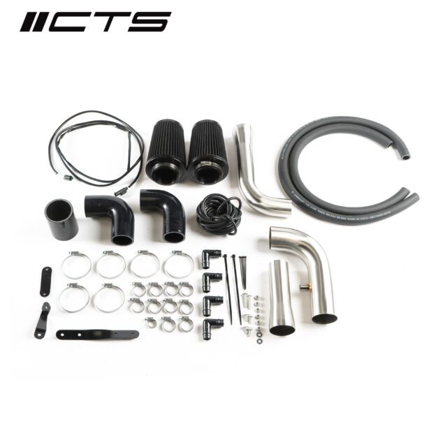 CTS TURBO N54 INTAKE RELOCATION KIT FOR BMW E9X/E8X 335I/135I WITH 2″ TURBO INLETS