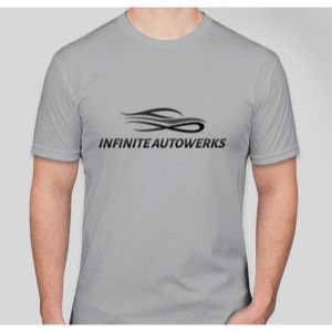 Infinite Autowerks Fitted T-Shirt - Light Grey