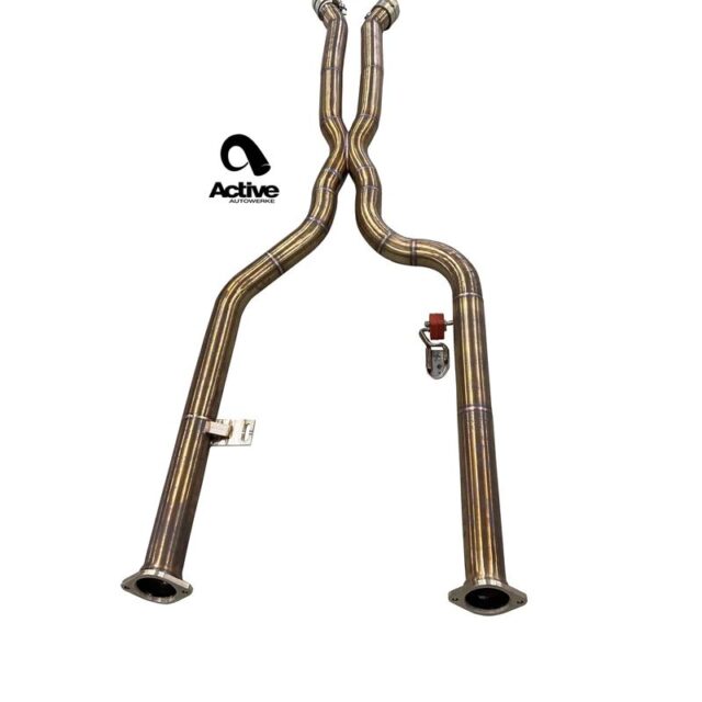 ACTIVE AUTOWERKE G80/G82 M3/M4 Signature mid-pipe with X-Pipe