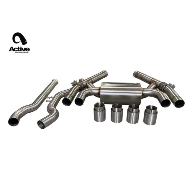 ACTIVE AUTOWERKE G80 M3 and G82 M4 Valved Rear Axle-back Exhaust