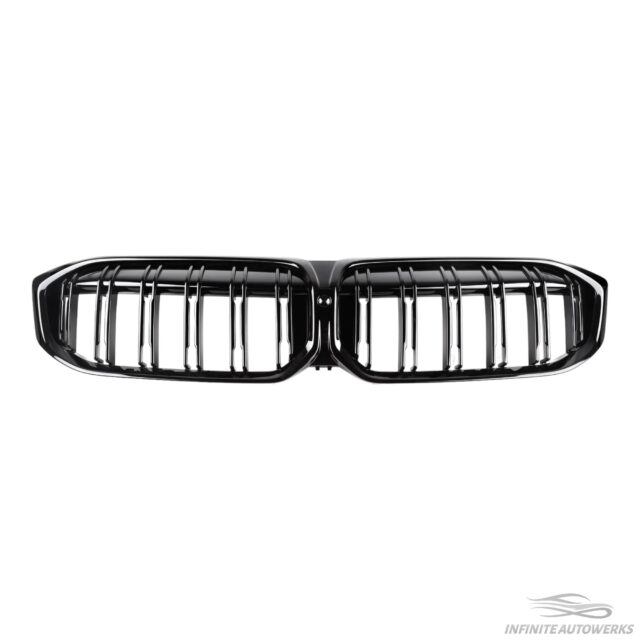 BMW G20 3-Series LCI 330i M340i Double Slat Front Grill - Gloss Black