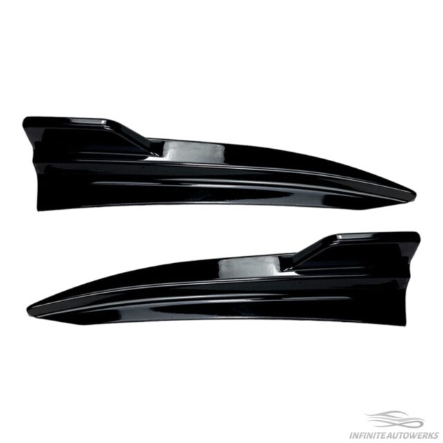 BMW G20 3-SERIES M340I 330I Rear Bumper Winglet Splitters - Gloss Black
