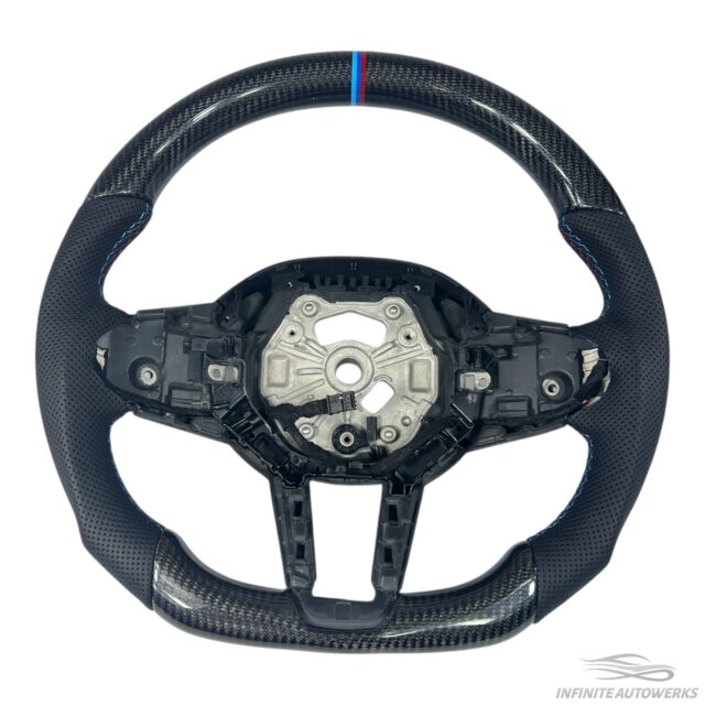 IAW Carbon BMW G Series LCI 2025+ Flat Bottom Steering Wheel