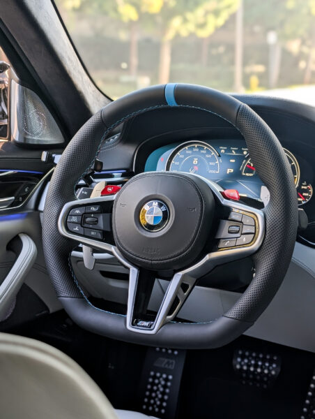 BMW G Series LCI 2025+ M Performance Flat Bottom Steering Wheel photo review