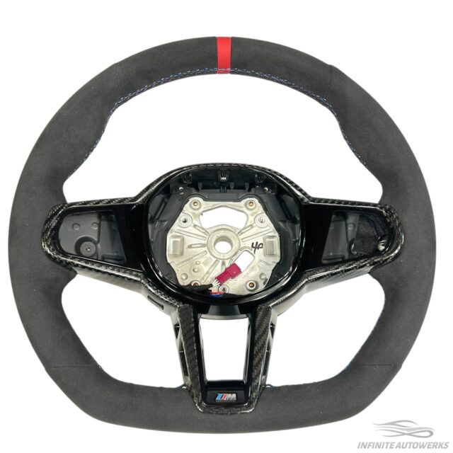 BMW G Series LCI 2025+ M Performance Flat Bottom Steering Wheel