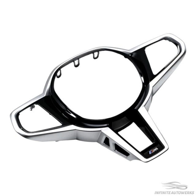 BMW G2X G4X G8X LCI II 2025+ Silver Steering Wheel Trim