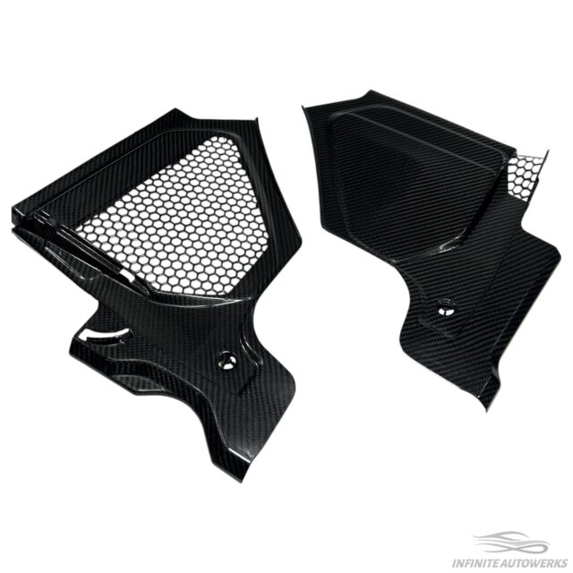 IAW Carbon - Cowl Panels / Battery Cover / Engine Trim - Gloss Dry Carbon - BMW 2 Series M2 (G87)/M240 (G42) /230 (G42) - S58/B58/B48