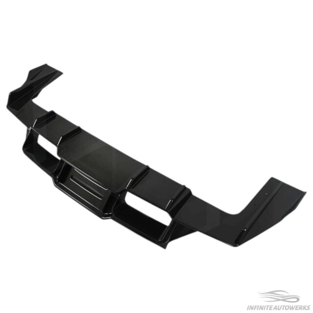 IAW Carbon - Aggressive Fitted Style Rear Diffuser - BMW M2 (G87) - Dry Carbon Fiber