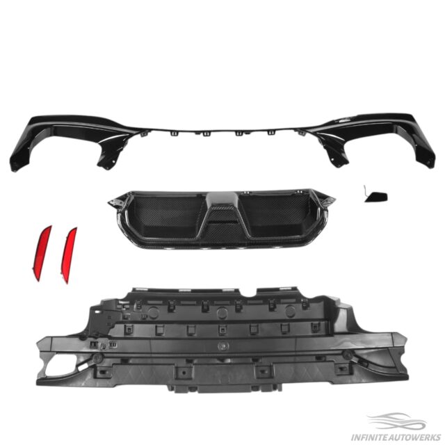 IAW Carbon - BMW G30 CS Style Diffuser - Dry Carbon Fiber